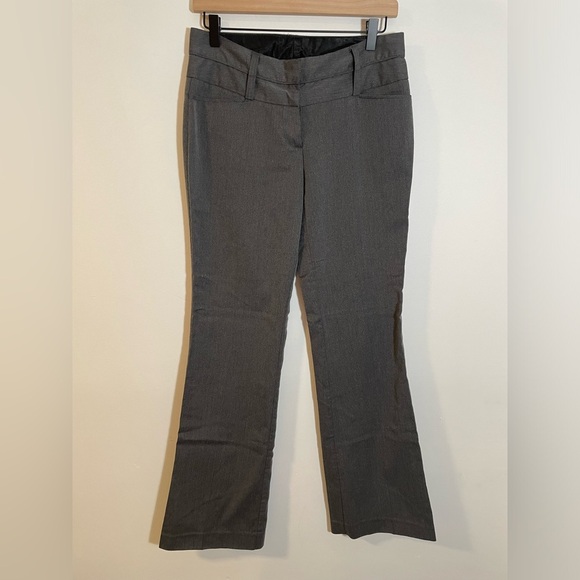 Style That Works By Vanity Gray Dress Pants Juniors Size 3 Y2K Flare Leg - Picture 1 of 11